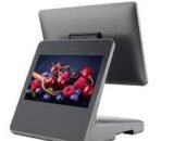 PC POS  Machine de Caisse Double Ecran Tactile 15.6''/11''