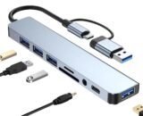 Hub USB réplicateur de Ports